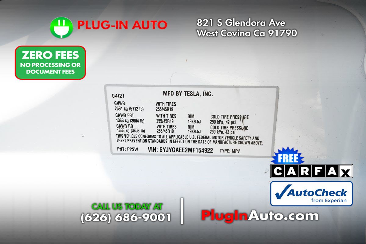 Used 2021 Tesla Model Y Long Range AWD/4WD image 14
