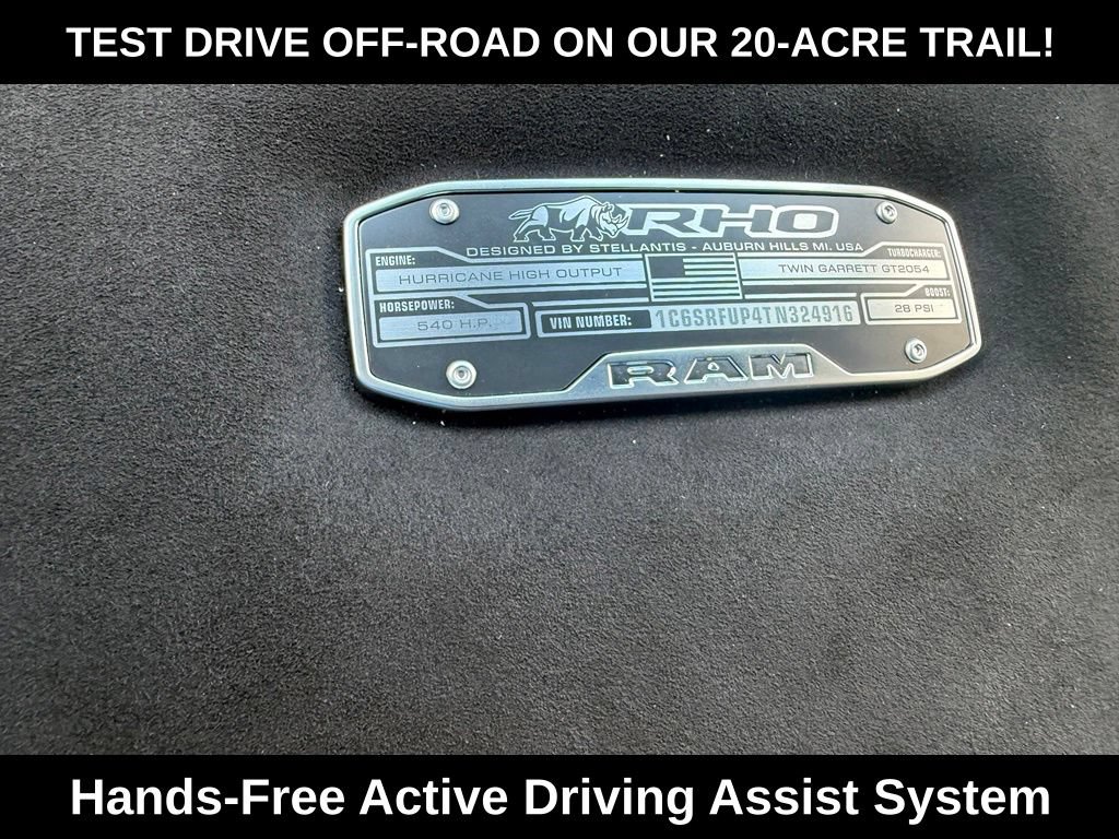 New 2026 RAM 1500 RHO w/ RHO Level 1 Equipment Group AWD/4WD image 20