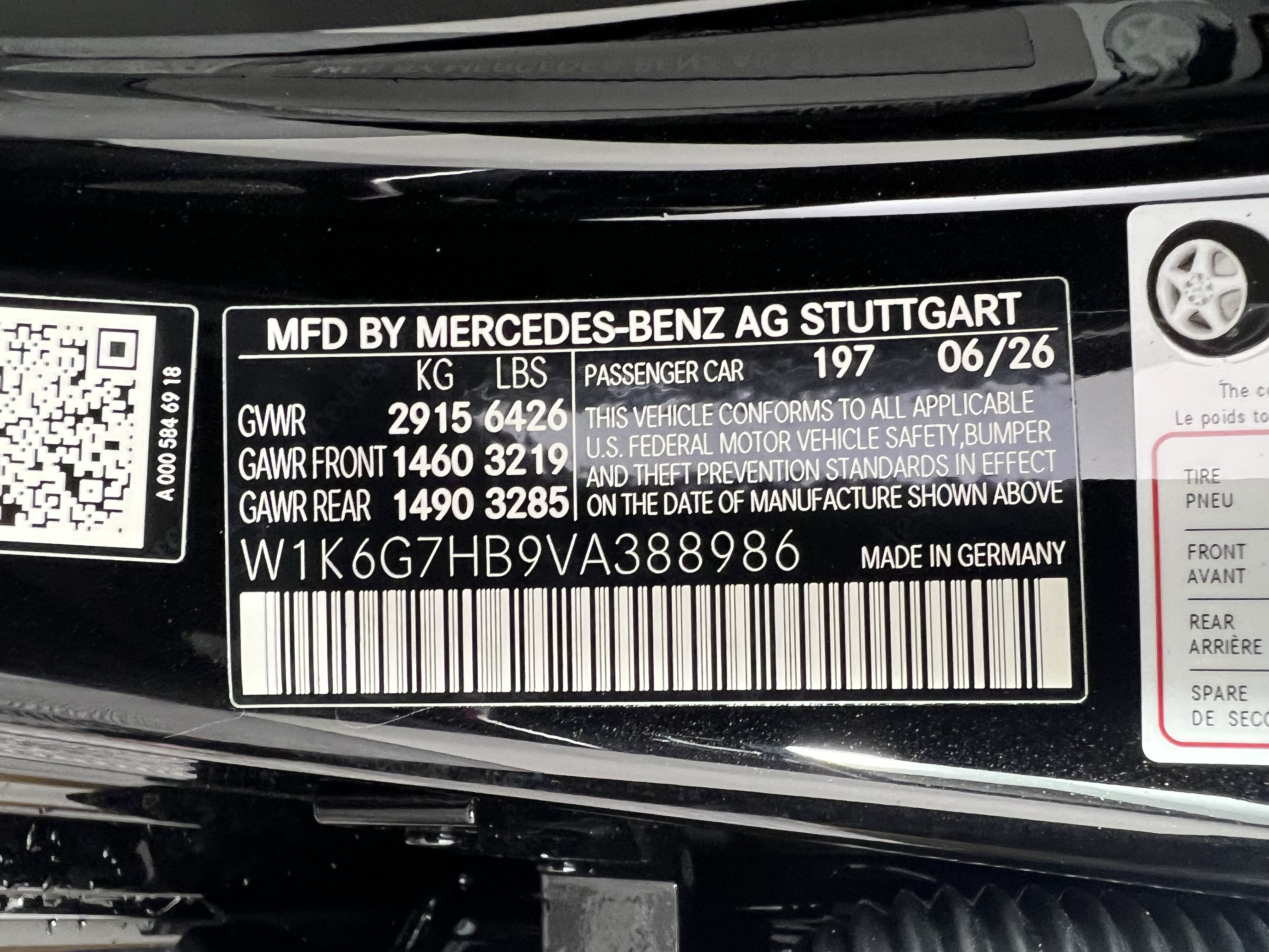 New 2027 Mercedes-Benz S 580 4MATIC Sedan image 35