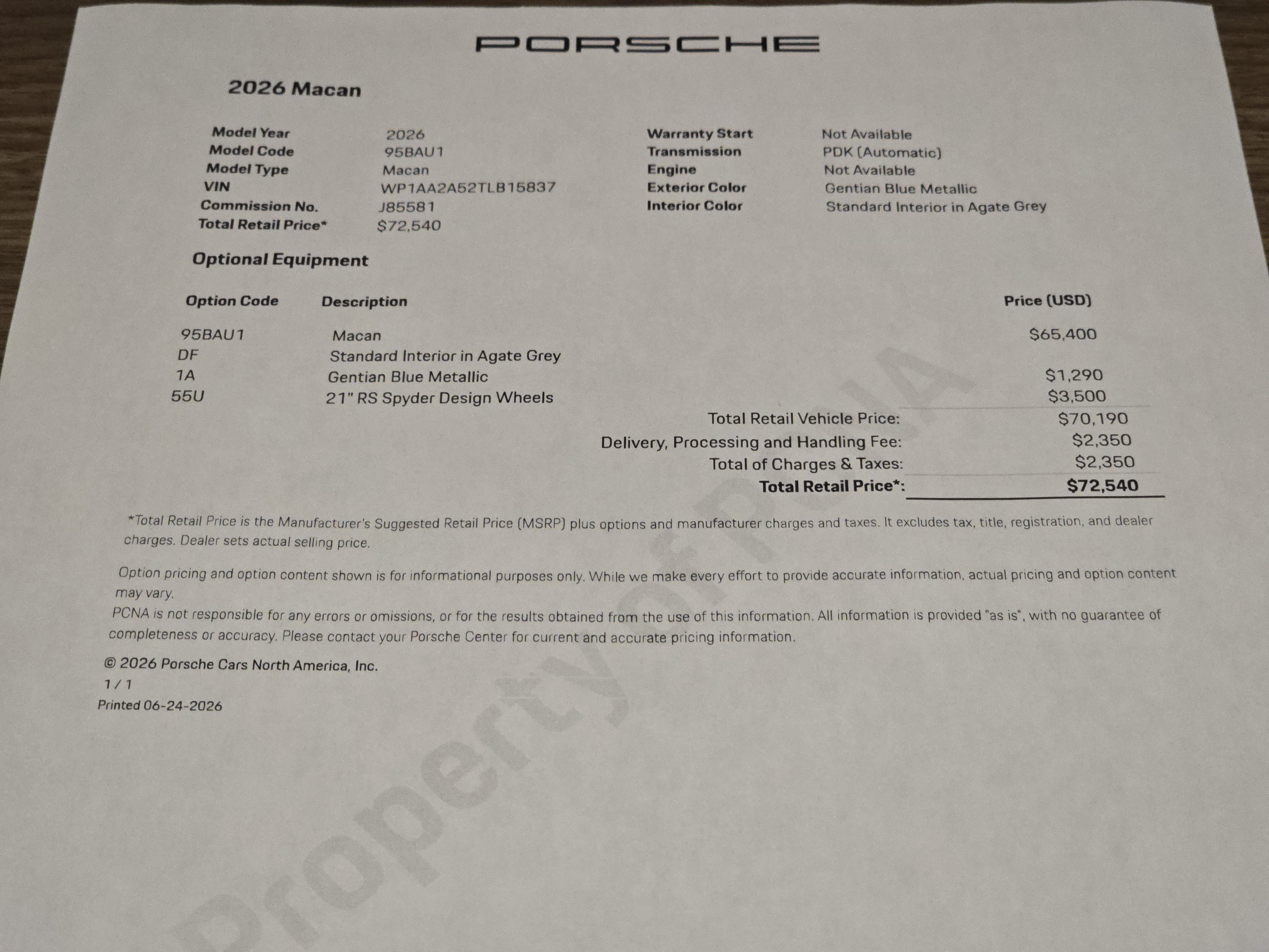 New 2026 Porsche Macan AWD/4WD image 28