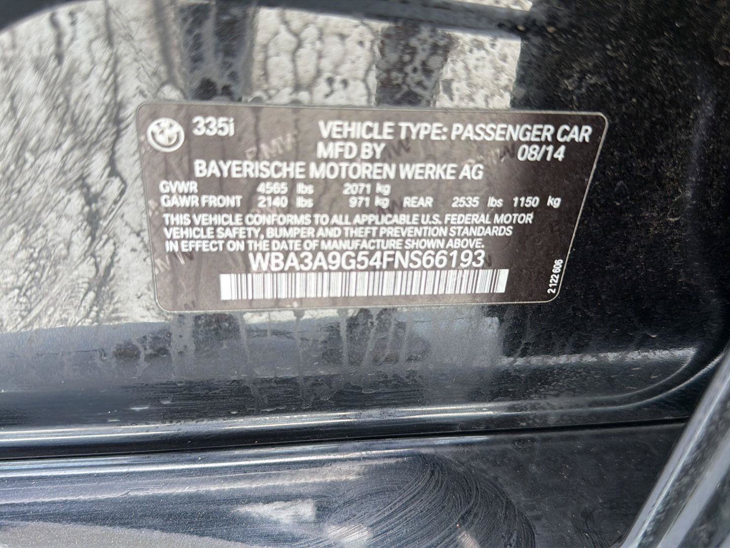 Used 2015 BMW 335i Sedan RWD image 40