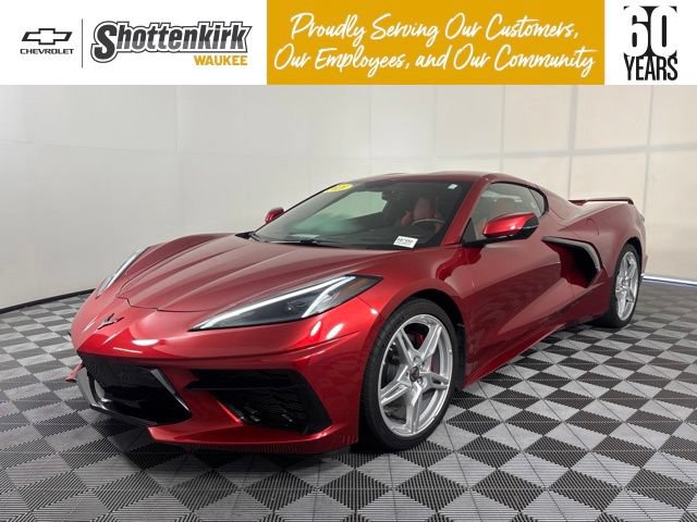 Used 2021 Chevrolet Corvette Stingray Preferred Cpe w/ Engine Appearance Package