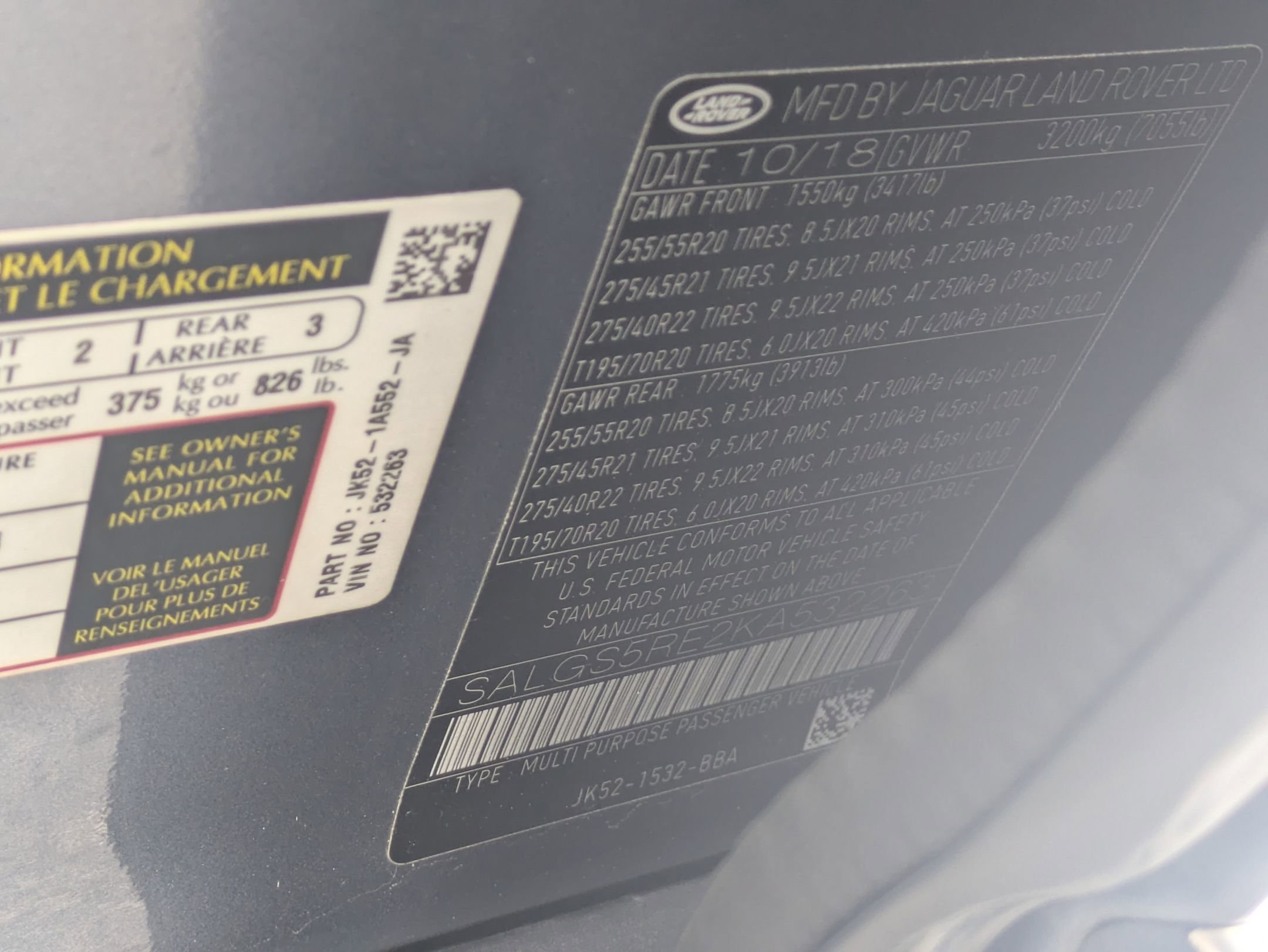 Used 2019 Land Rover Range Rover Long Wheelbase Supercharged image 35