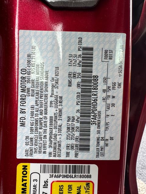 Used 2020 Ford Fusion SE image 28