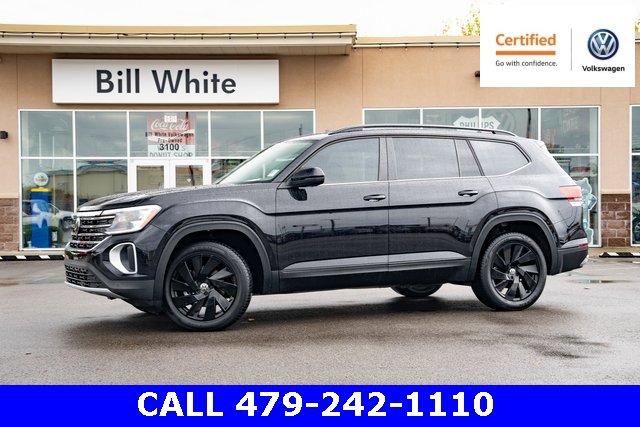 Certified 2024 Volkswagen Atlas SE w/ Black Wheel Package