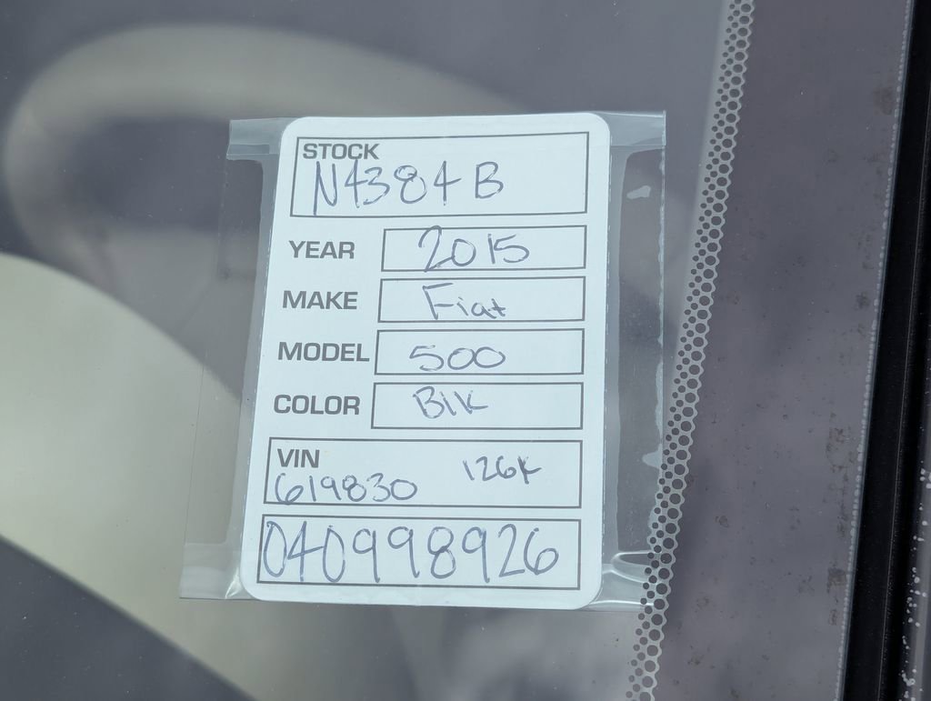 Used 2015 FIAT 500 Pop FWD image 11