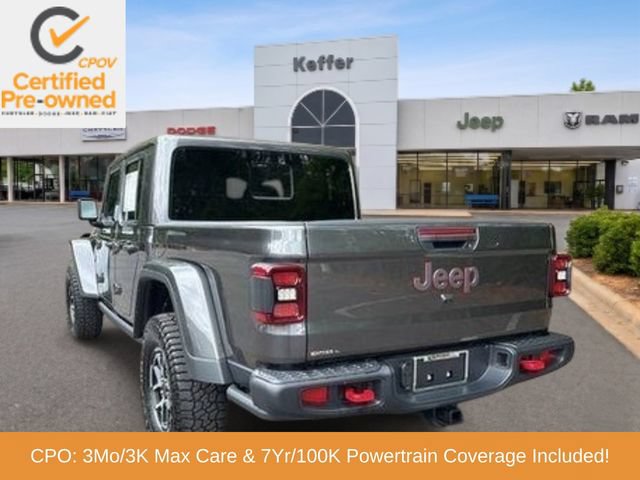 Certified 2025 Jeep Gladiator Rubicon w/ Convenience Group AWD/4WD image 3