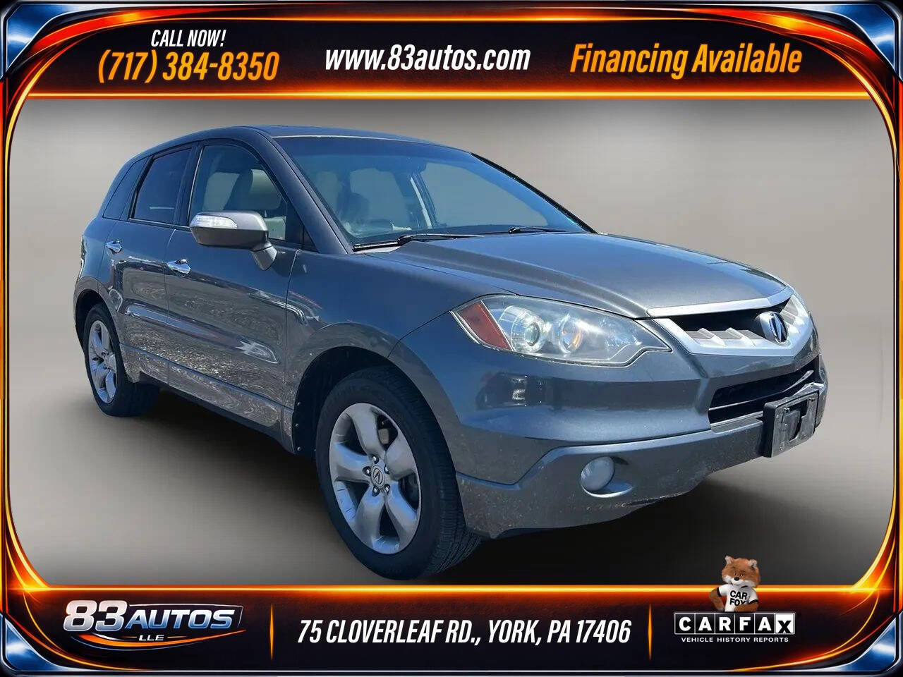Used 2008 Acura RDX SH-AWD w/ Technology Package