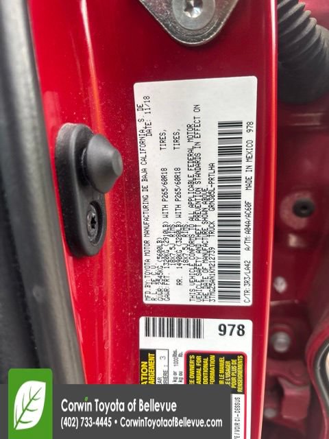 Used 2019 Toyota Tacoma Limited AWD/4WD image 22