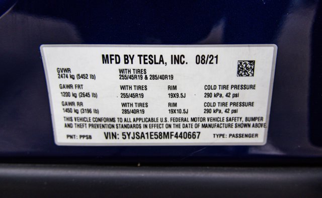 Used 2021 Tesla Model S Long Range image 27