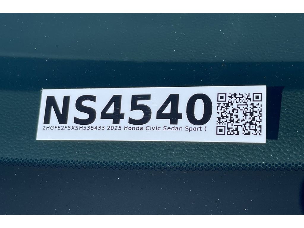Certified 2025 Honda Civic Sport image 51