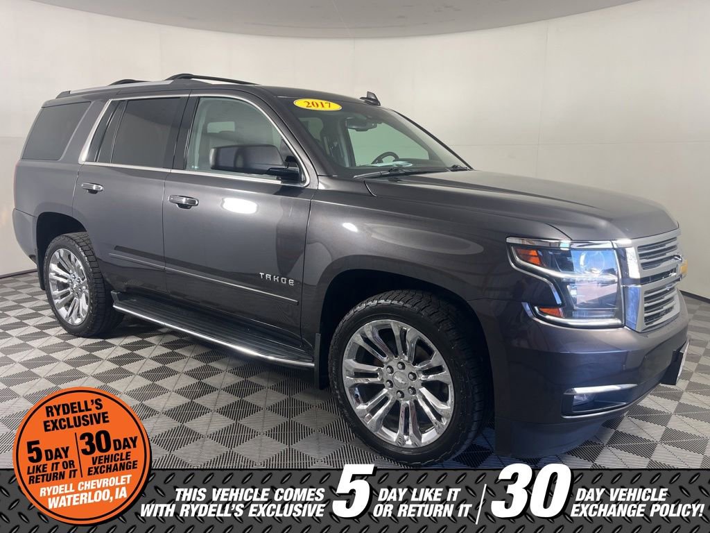 Used 2017 Chevrolet Tahoe Premier w/ Max Trailering Package AWD/4WD image 1