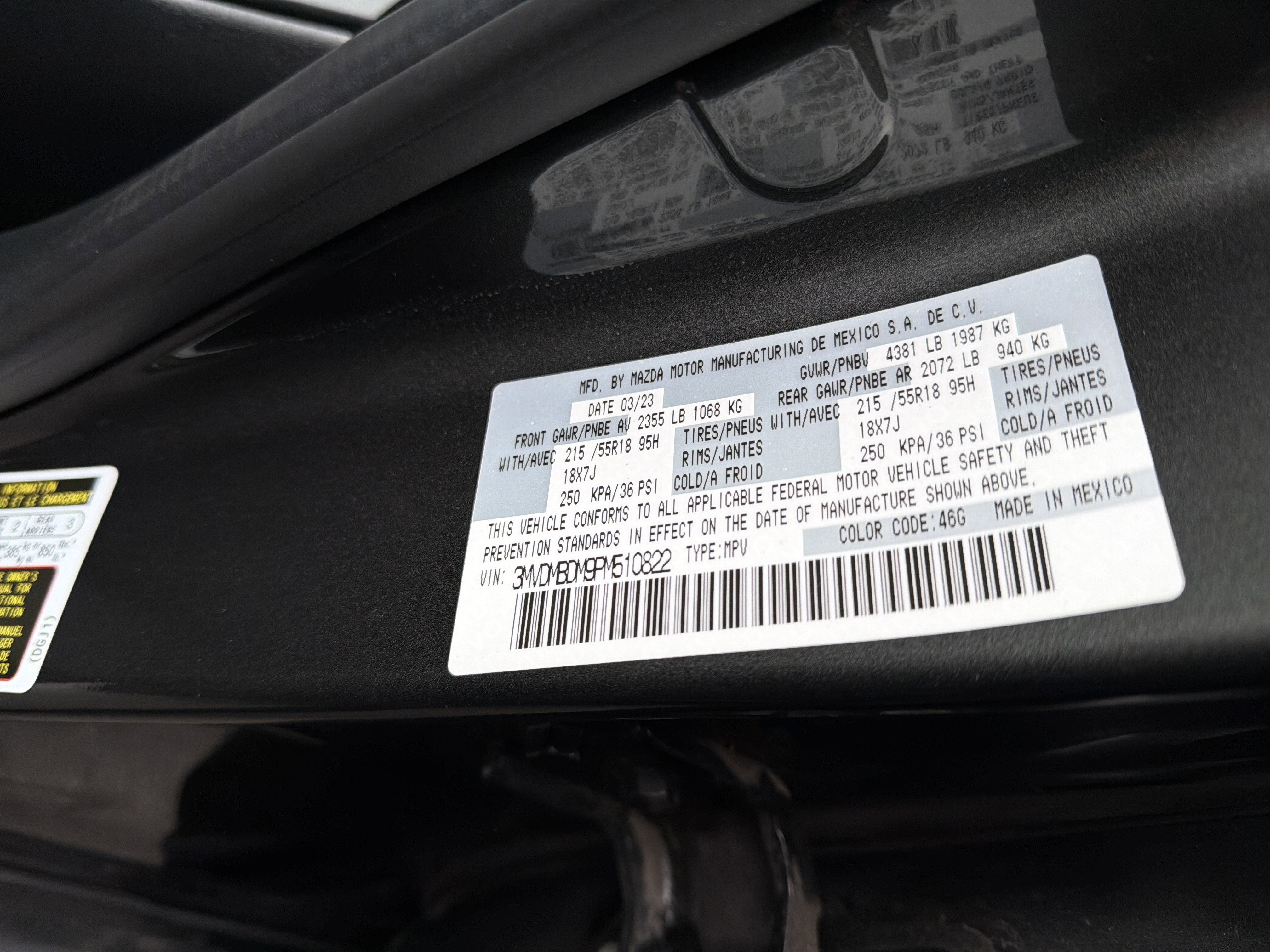 Certified 2023 MAZDA CX-30 AWD 2.5 S w/ Premium Package image 26