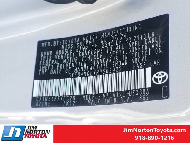 Used 2024 Toyota Corolla SE FWD image 34