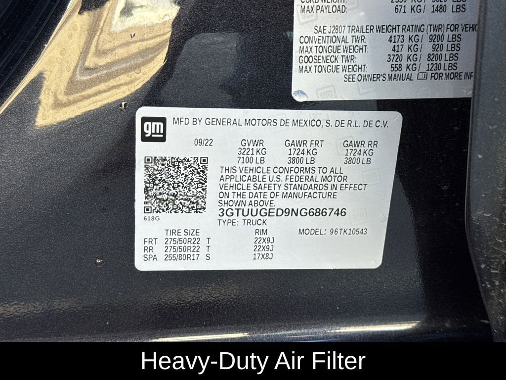 Used 2022 GMC Sierra 1500 Denali w/ Denali Reserve Package image 31