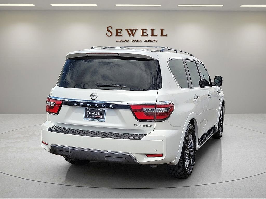 Used 2022 Nissan Armada Platinum w/ Captain's Chairs Package AWD/4WD image 5