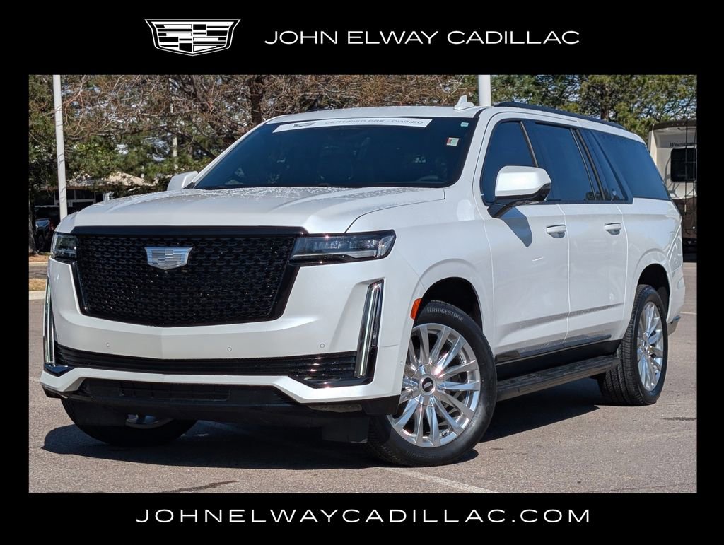 Used 2023 Cadillac Escalade ESV Premium Luxury w/ LPO, Floor Liner Package AWD/4WD video 1