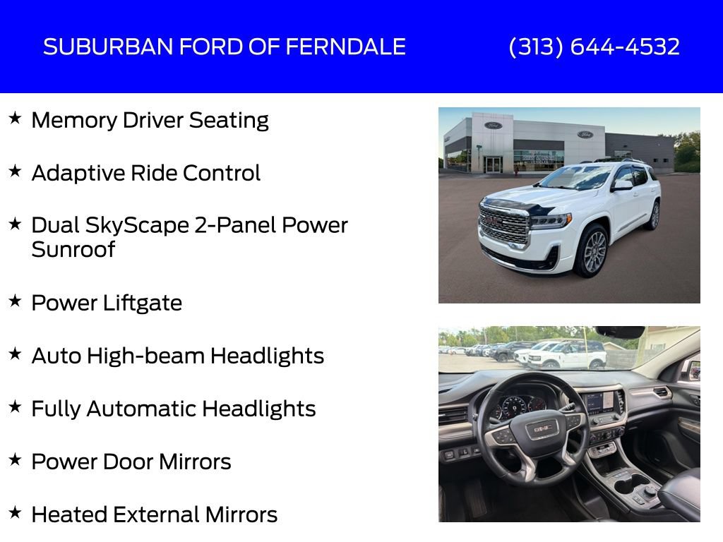 Used 2023 GMC Acadia Denali w/ Denali Ultimate Package AWD/4WD image 17
