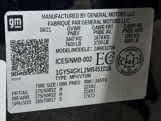 Used 2021 Cadillac Escalade Sport Platinum w/ Heavy-Duty Trailer Package image 39