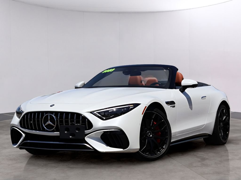 Certified 2023 Mercedes-Benz SL 55 AMG 4MATIC image 1