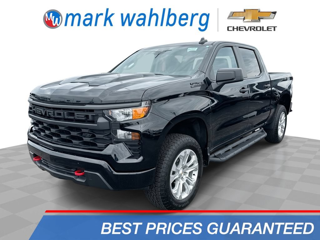 Used 2024 Chevrolet Silverado 1500 Custom Trail Boss w/ LPO, Dark Essentials Package