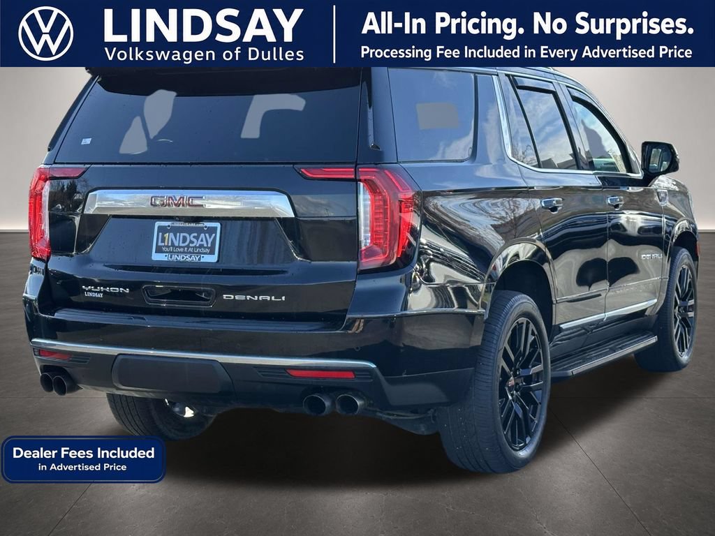 Used 2021 GMC Yukon Denali w/ Advanced Technology Package AWD/4WD image 7