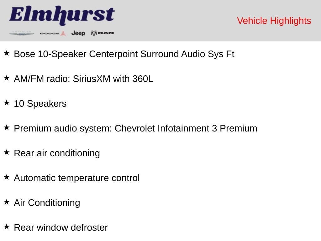 Used 2023 Chevrolet Tahoe High Country w/ Premium Package AWD/4WD image 9