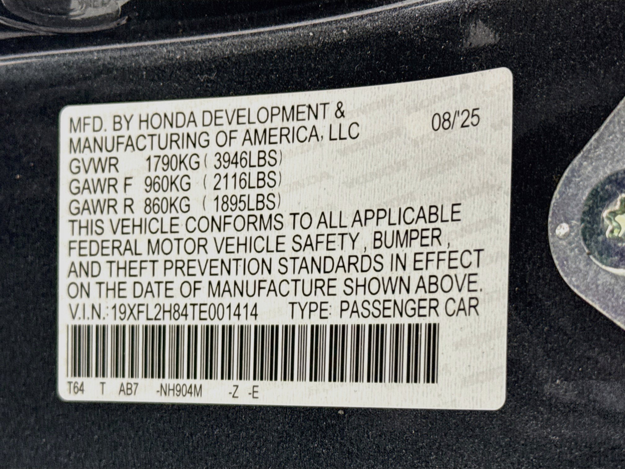 Certified 2026 Honda Civic Sport image 29
