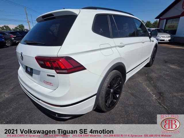 Used 2021 Volkswagen Tiguan SE R-Line AWD/4WD image 3