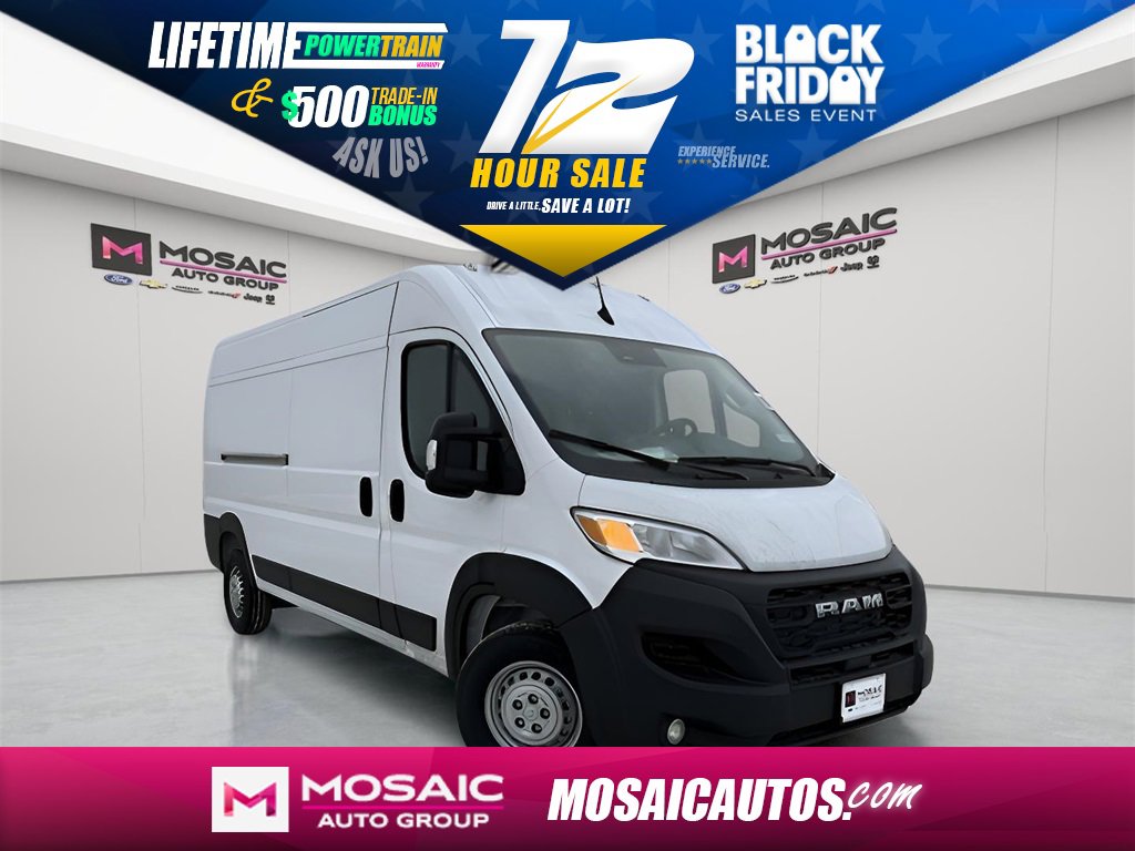New 2025 RAM ProMaster 2500 w/ Quick Order Package 22G SLT