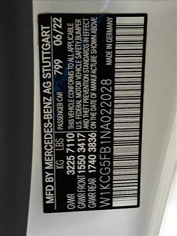 Used 2022 Mercedes-Benz EQS AMG 4MATIC image 19