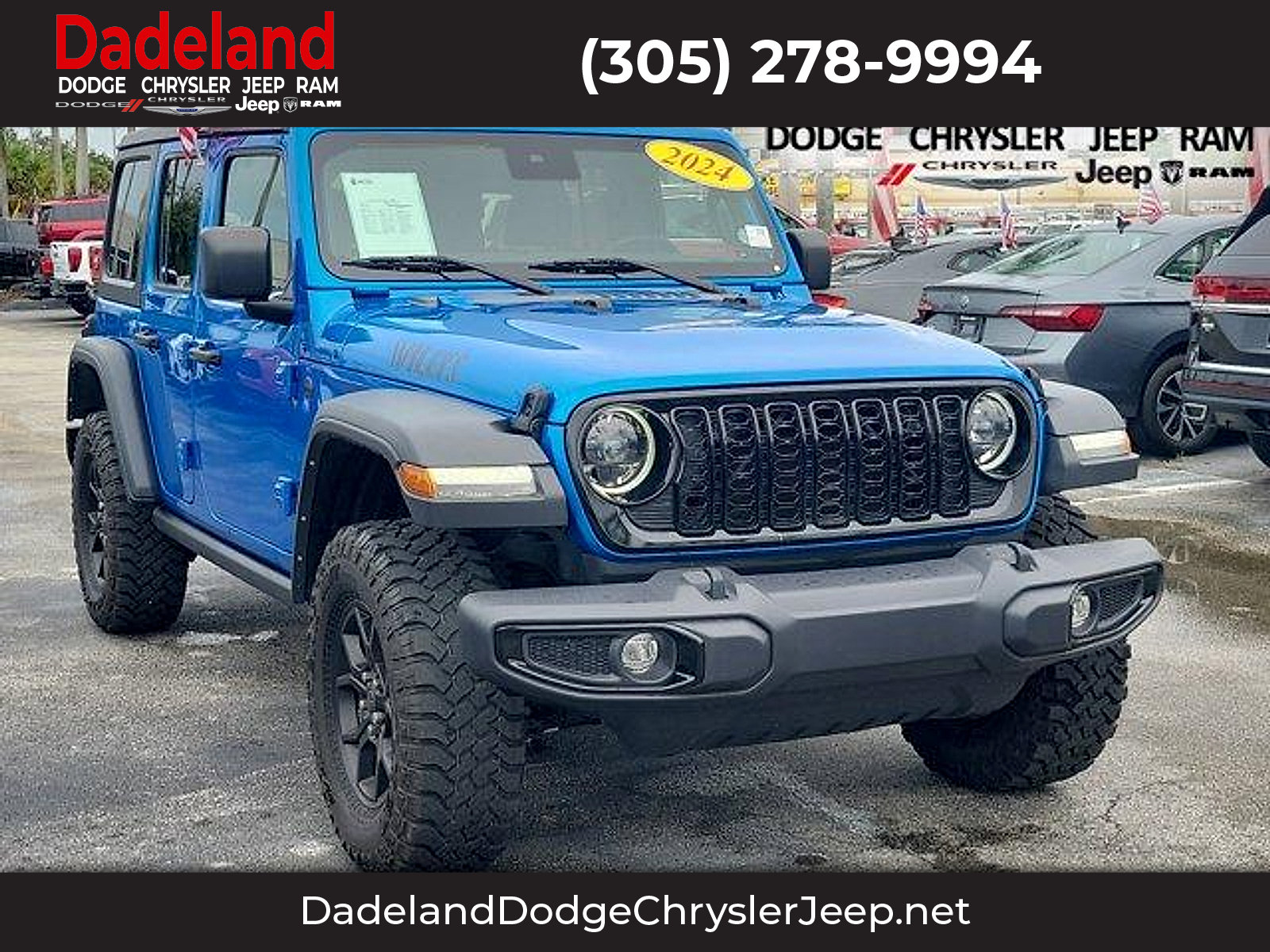 Certified 2024 Jeep Wrangler Unlimited Sport AWD/4WD image 1