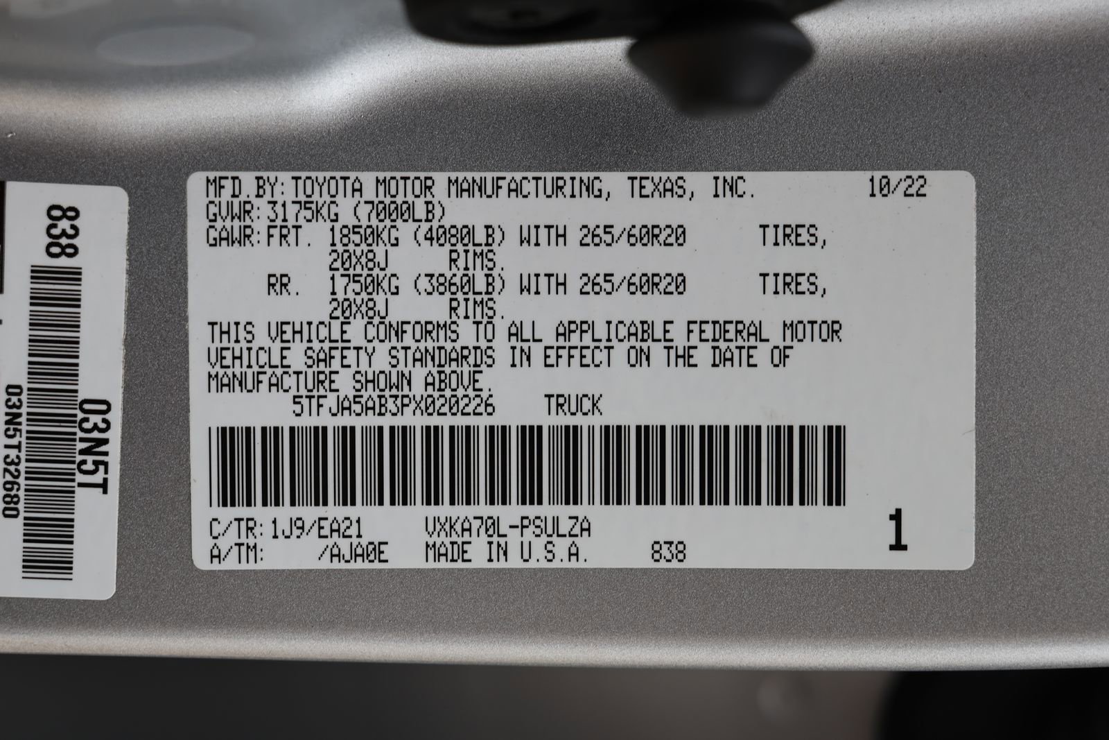 Used 2023 Toyota Tundra Limited w/ Power Package RWD image 35