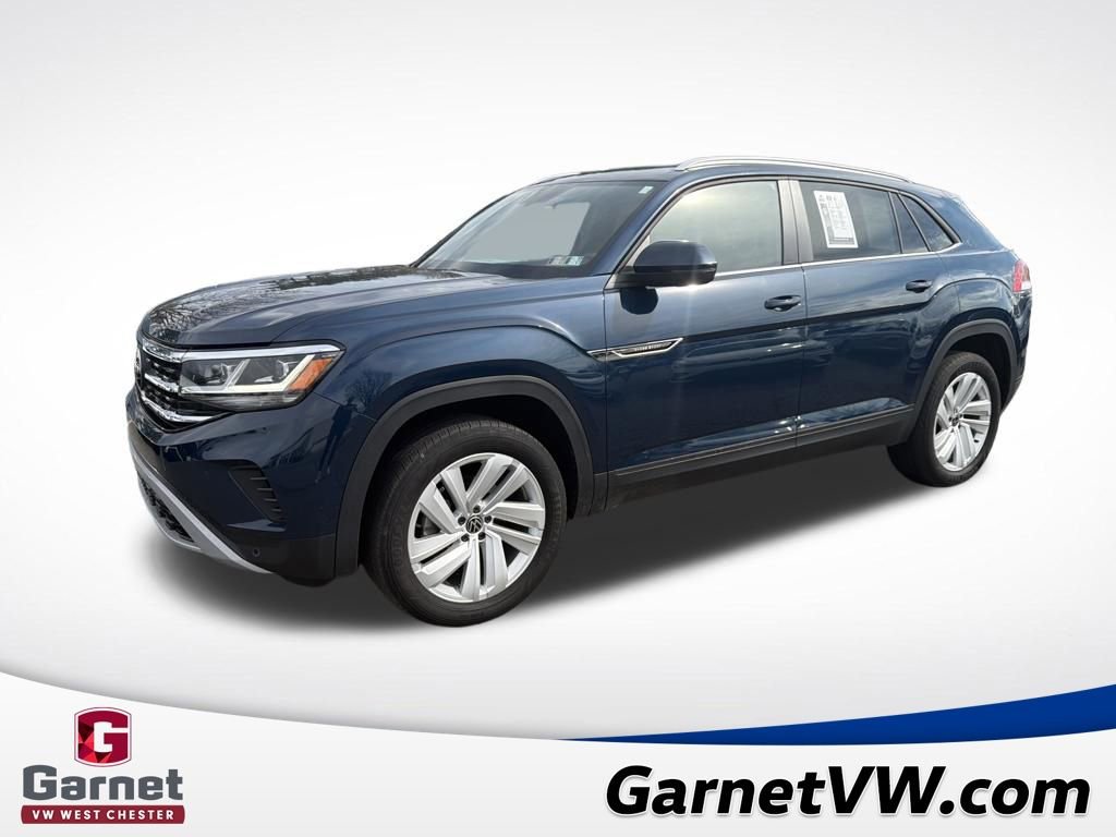 Certified 2023 Volkswagen Atlas Cross Sport SE w/ Panoramic Sunroof Package