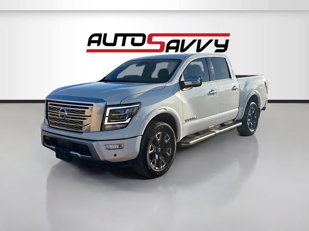 Used 2022 Nissan Titan Platinum Reserve w/ Moonroof Package AWD/4WD image 3