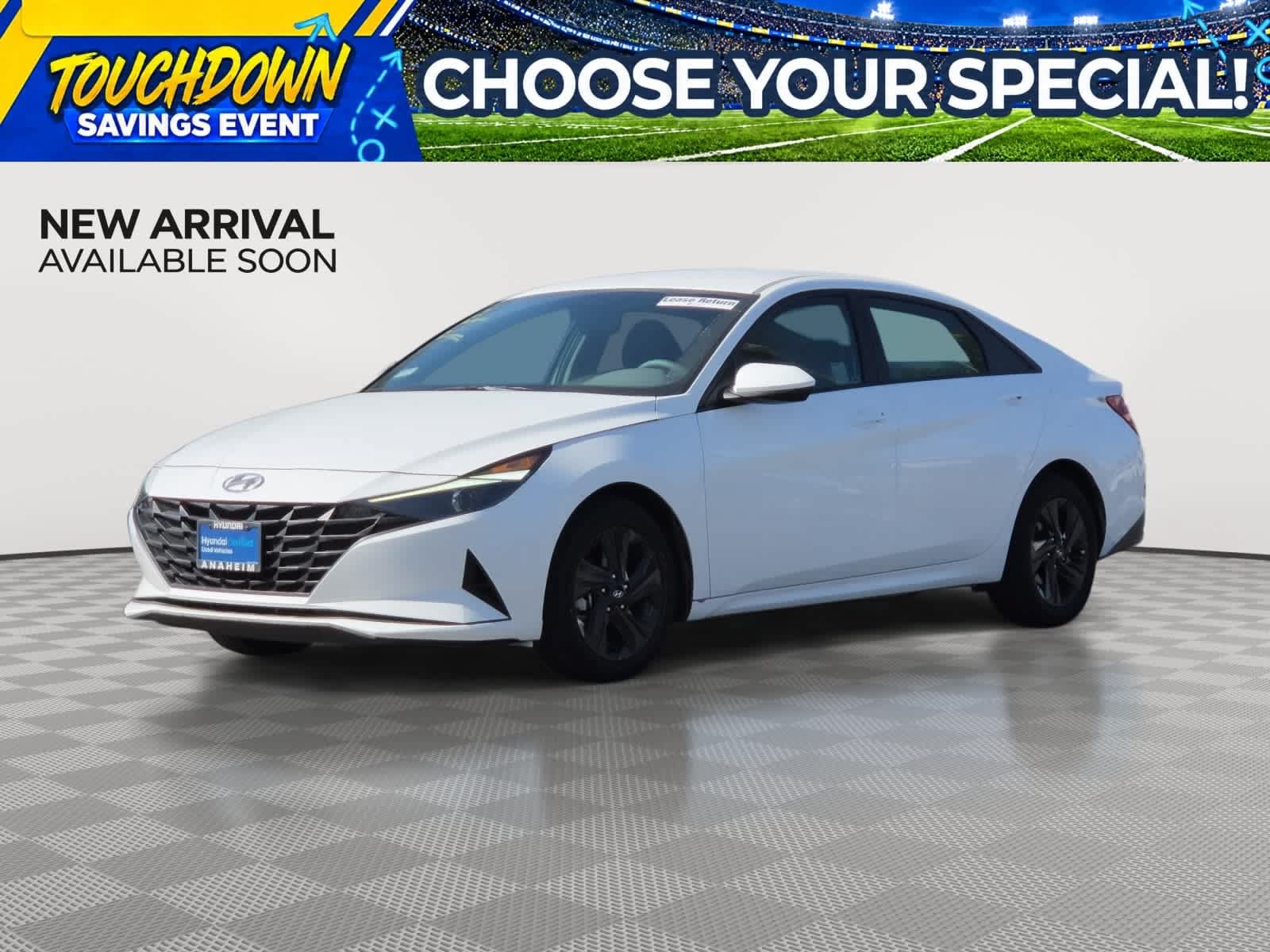 Used 2023 Hyundai Elantra Blue w/ Cargo Package FWD image 1