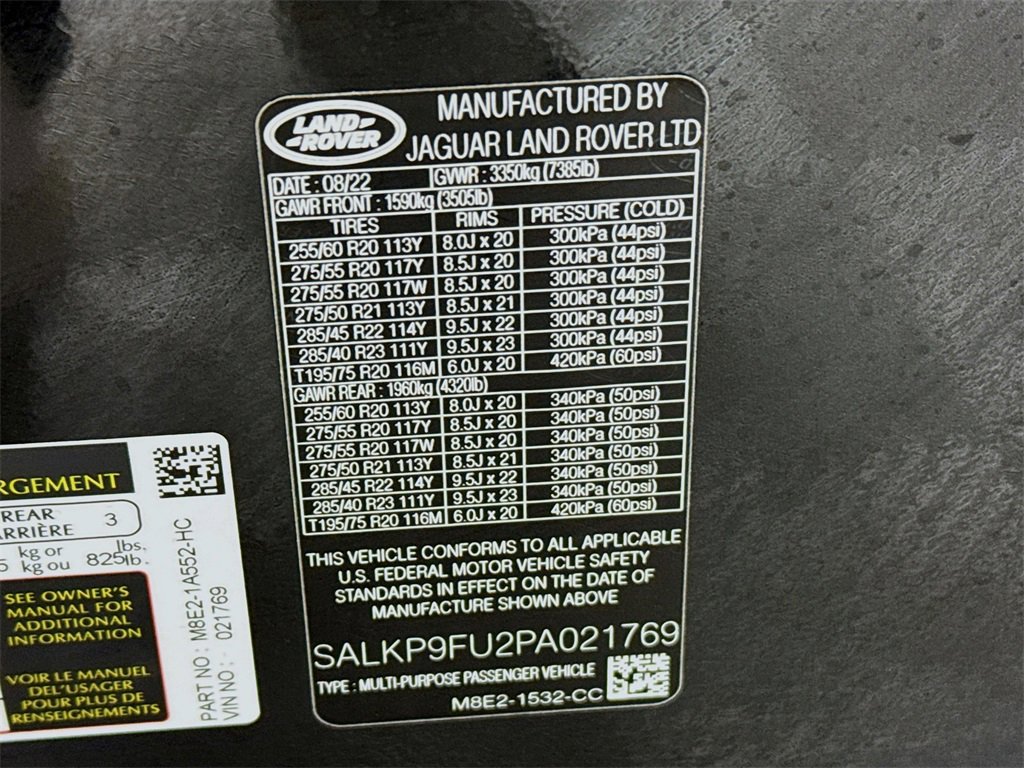 Used 2023 Land Rover Range Rover SE image 32