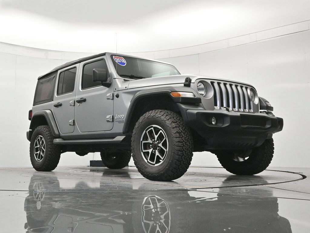 Used 2018 Jeep Wrangler Unlimited Sport S AWD/4WD image 38