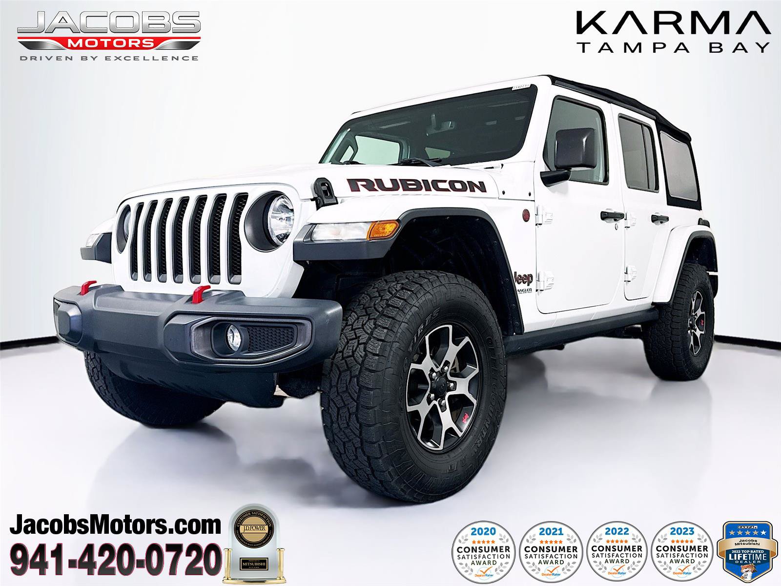 Used 2020 Jeep Wrangler Unlimited Rubicon AWD/4WD image 1