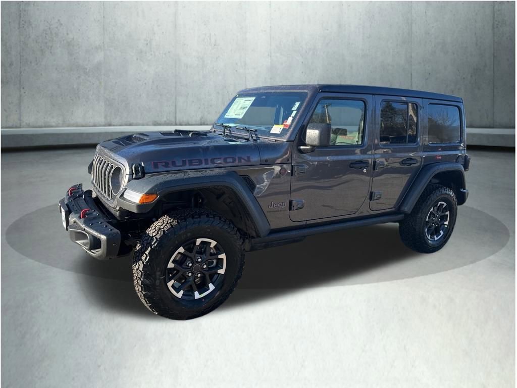 New 2026 Jeep Wrangler Unlimited Rubicon w/ Safety Group AWD/4WD 360° Tour