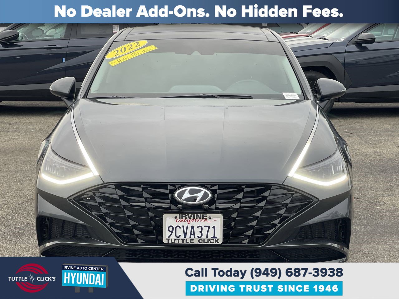 Certified 2022 Hyundai Sonata SEL w/ Convenience Package FWD image 2