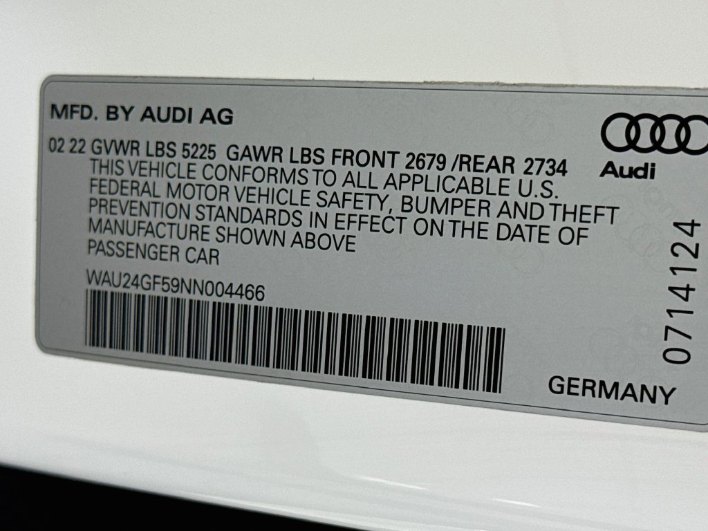 Used 2022 Audi S5 Premium w/ Convenience Package AWD/4WD image 30