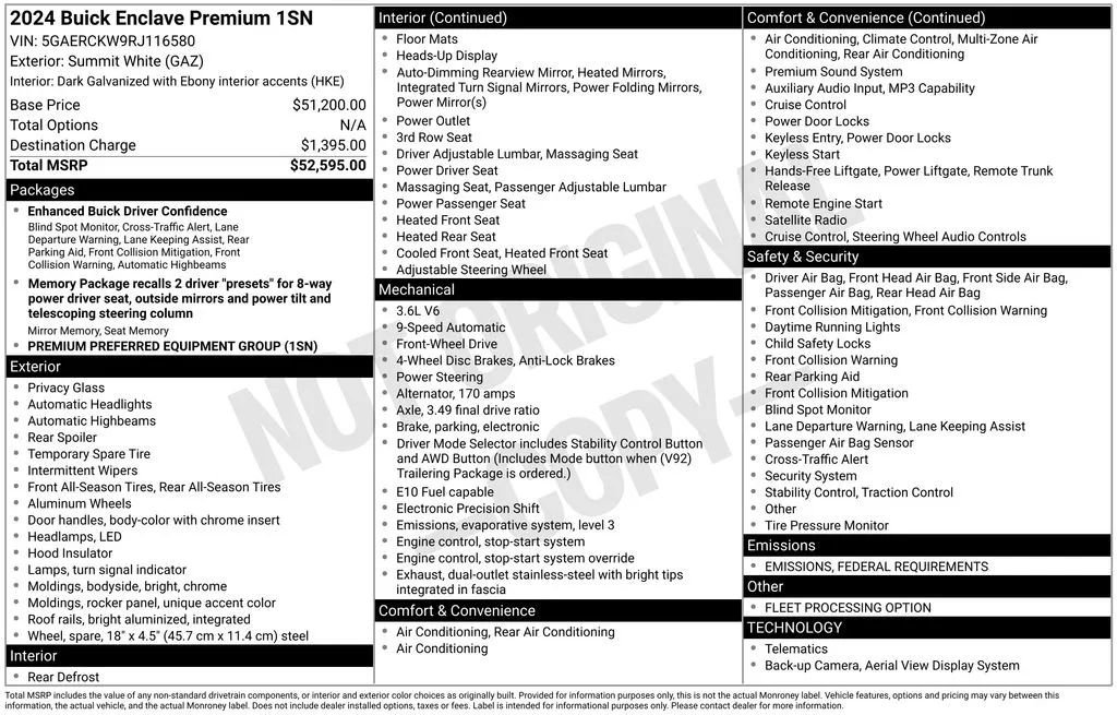 Used 2024 Buick Enclave Premium image 28