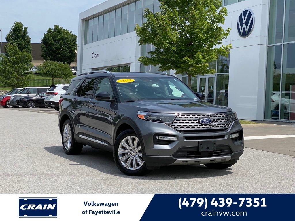 Used 2022 Ford Explorer Limited w/ Equipment Group 301A AWD/4WD image 1