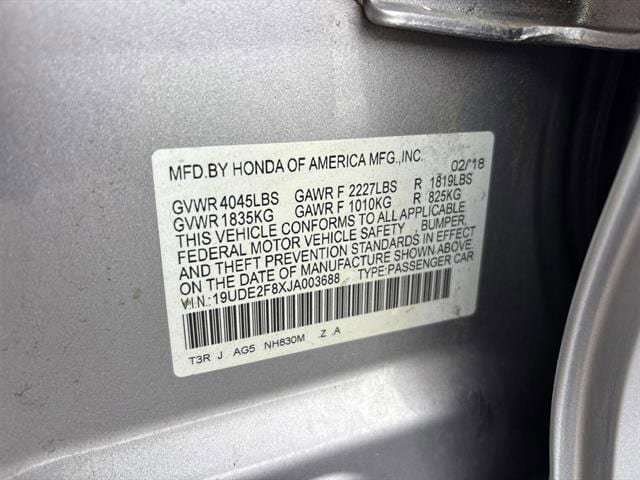 Used 2018 Acura ILX w/ Premium & A-SPEC Package image 30
