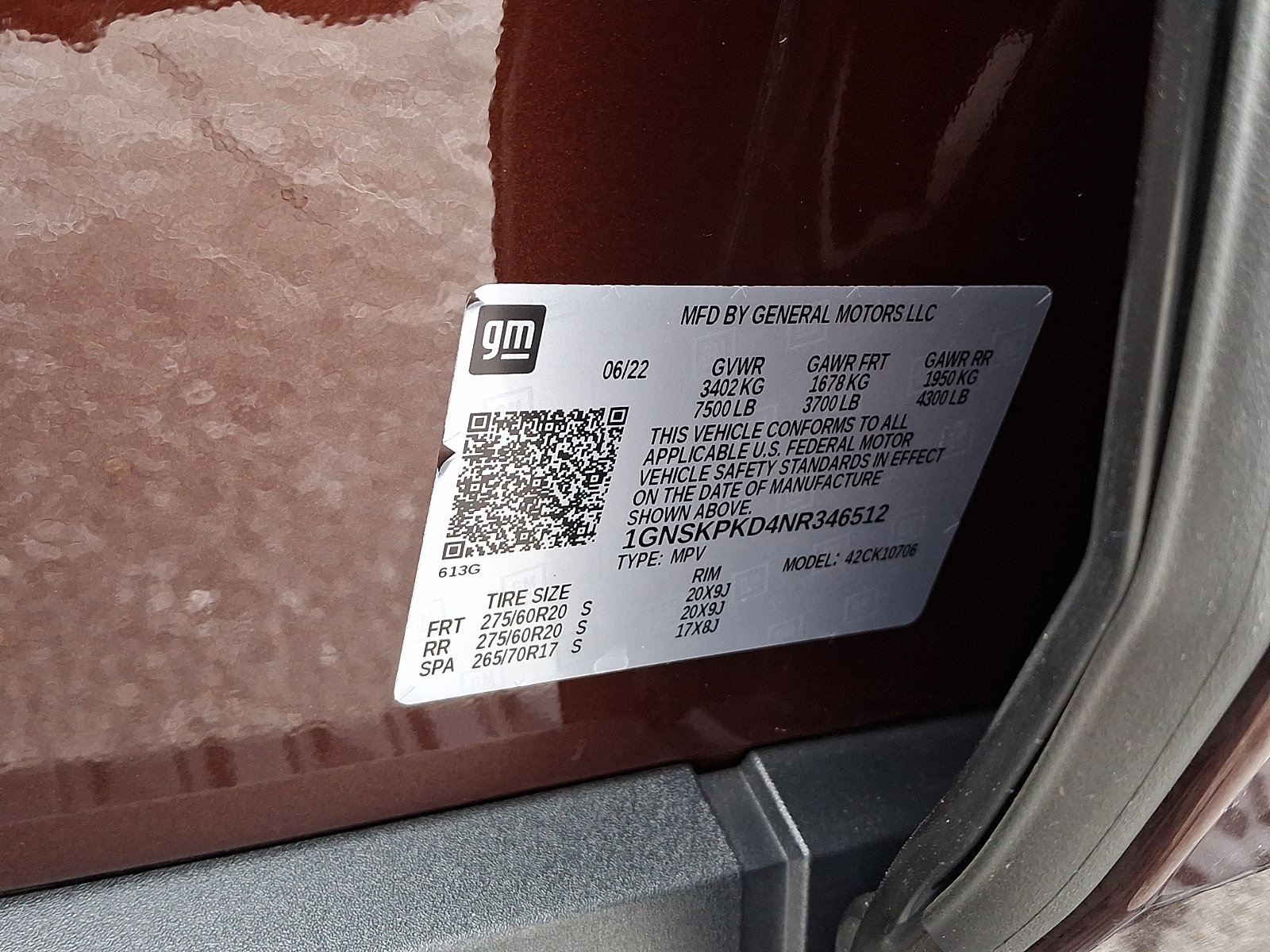 Certified 2022 Chevrolet Tahoe Z71 w/ Luxury Package image 28