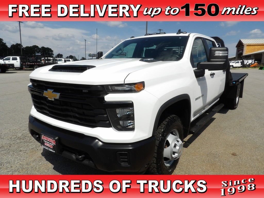 Used 2024 Chevrolet Silverado 3500 W/T w/ Snow Plow Prep Package