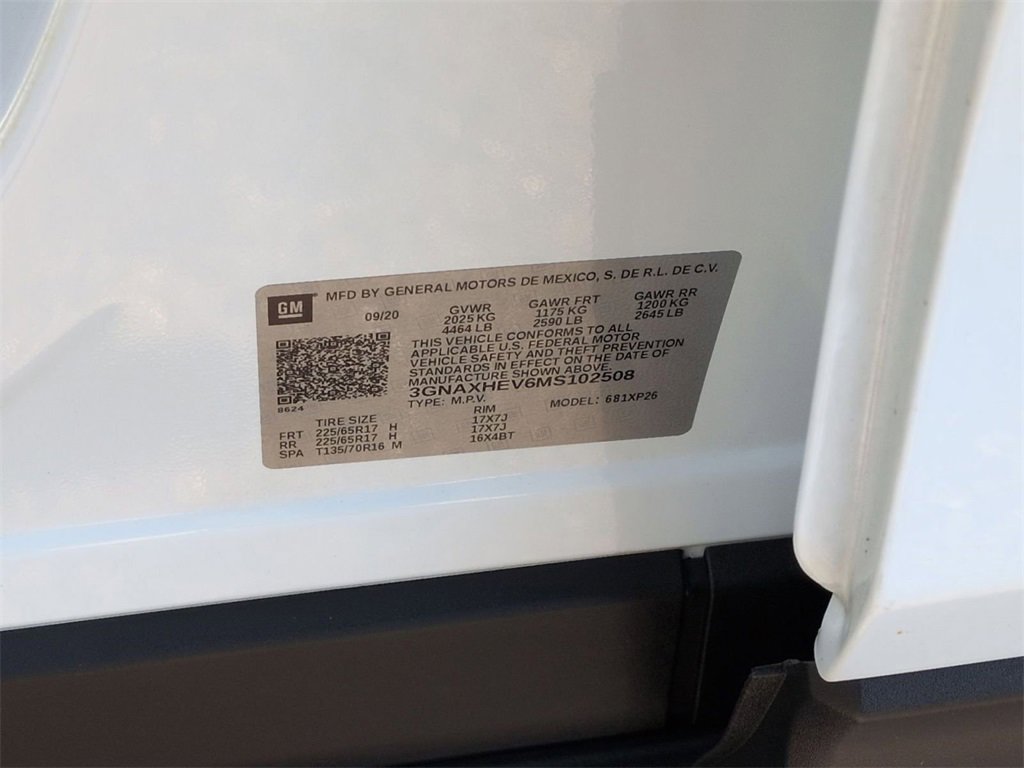 Certified 2021 Chevrolet Equinox LS image 34