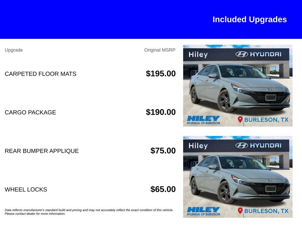 Used 2022 Hyundai Elantra SEL w/ Cargo Package FWD image 5