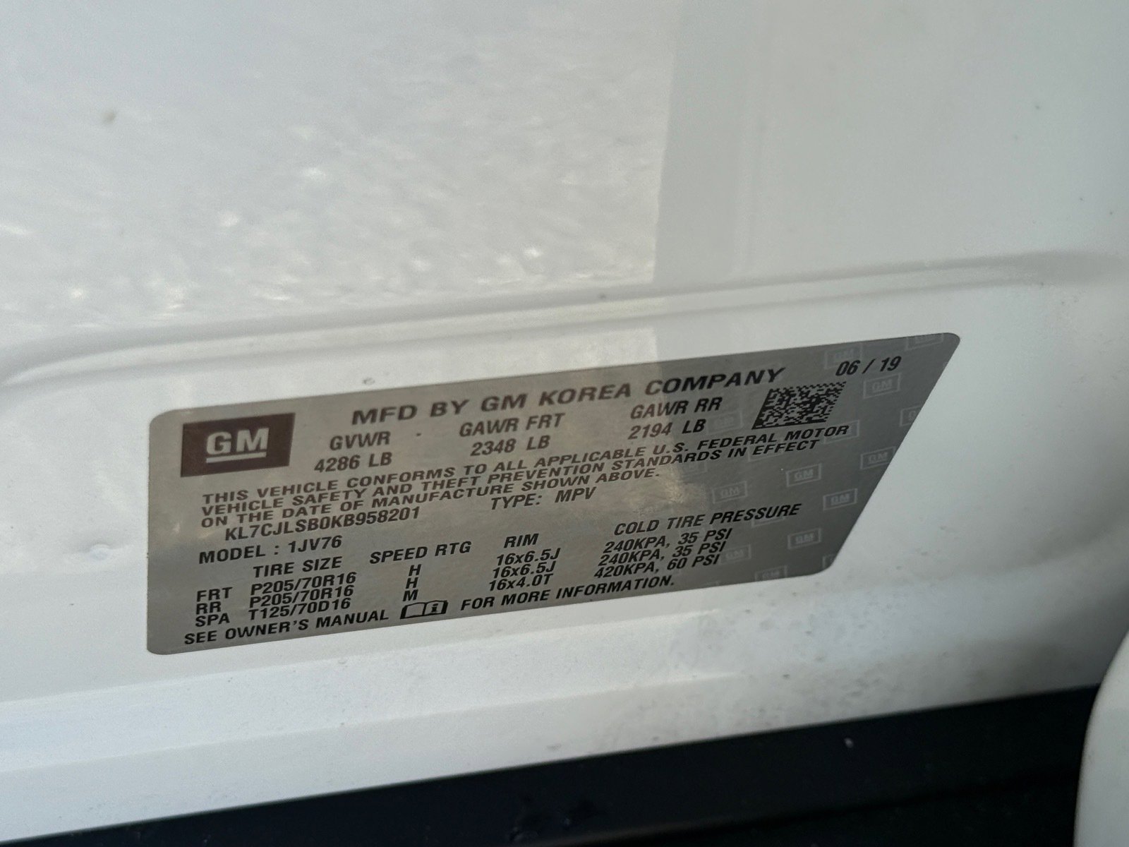 Used 2019 Chevrolet Trax LT w/ LT Convenience Package FWD image 33